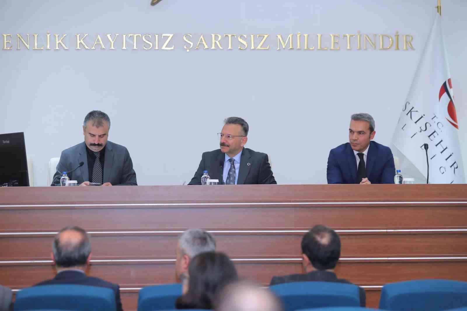 &rsquo;Eskişehir Kadının G&uuml;&ccedil;lenmesi İl Koordinasyon Kurulu&rsquo; toplantısı d&uuml;zenlendi
