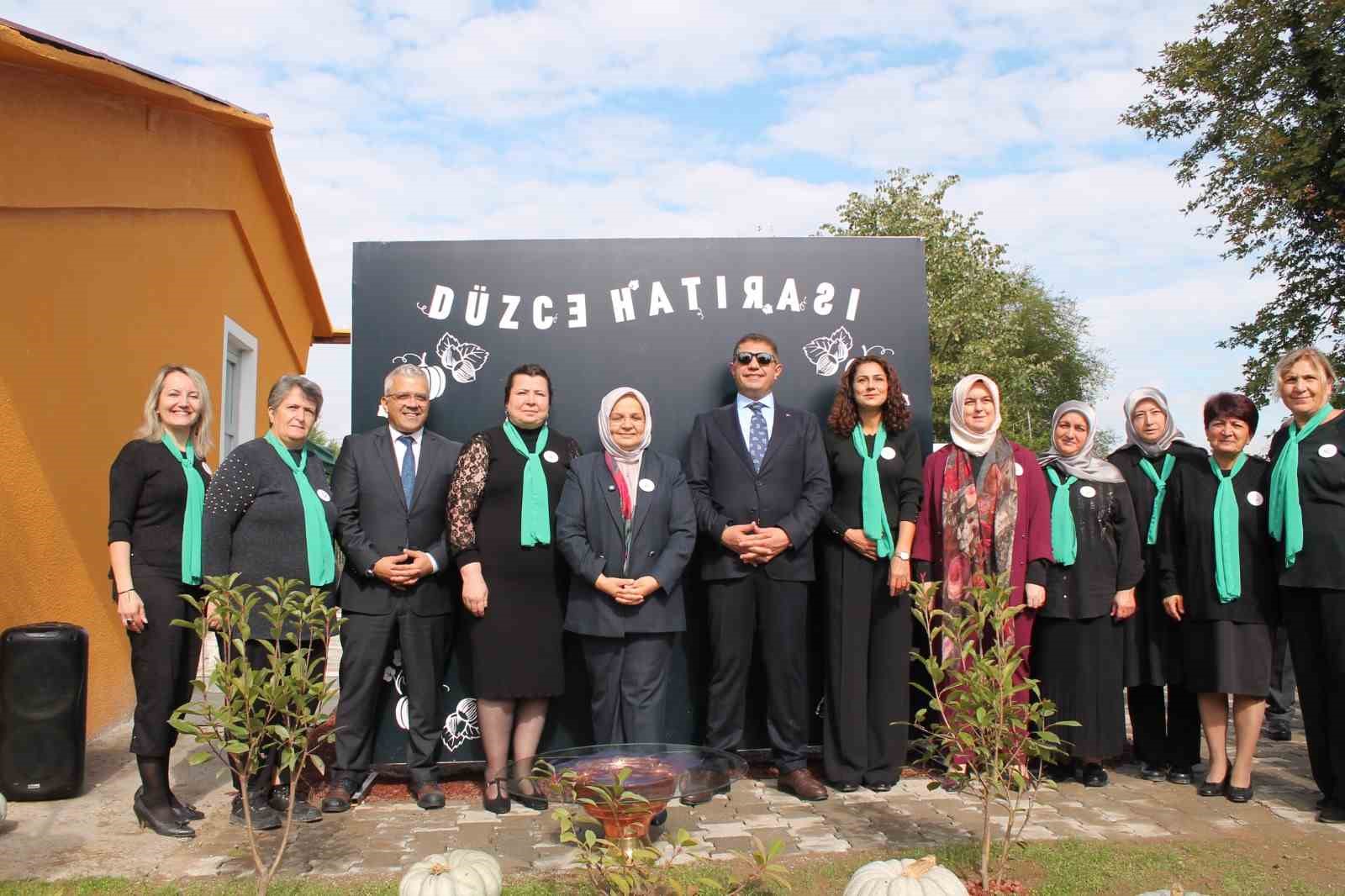 Düzce’de kadın üreticiler kooperatifleşti