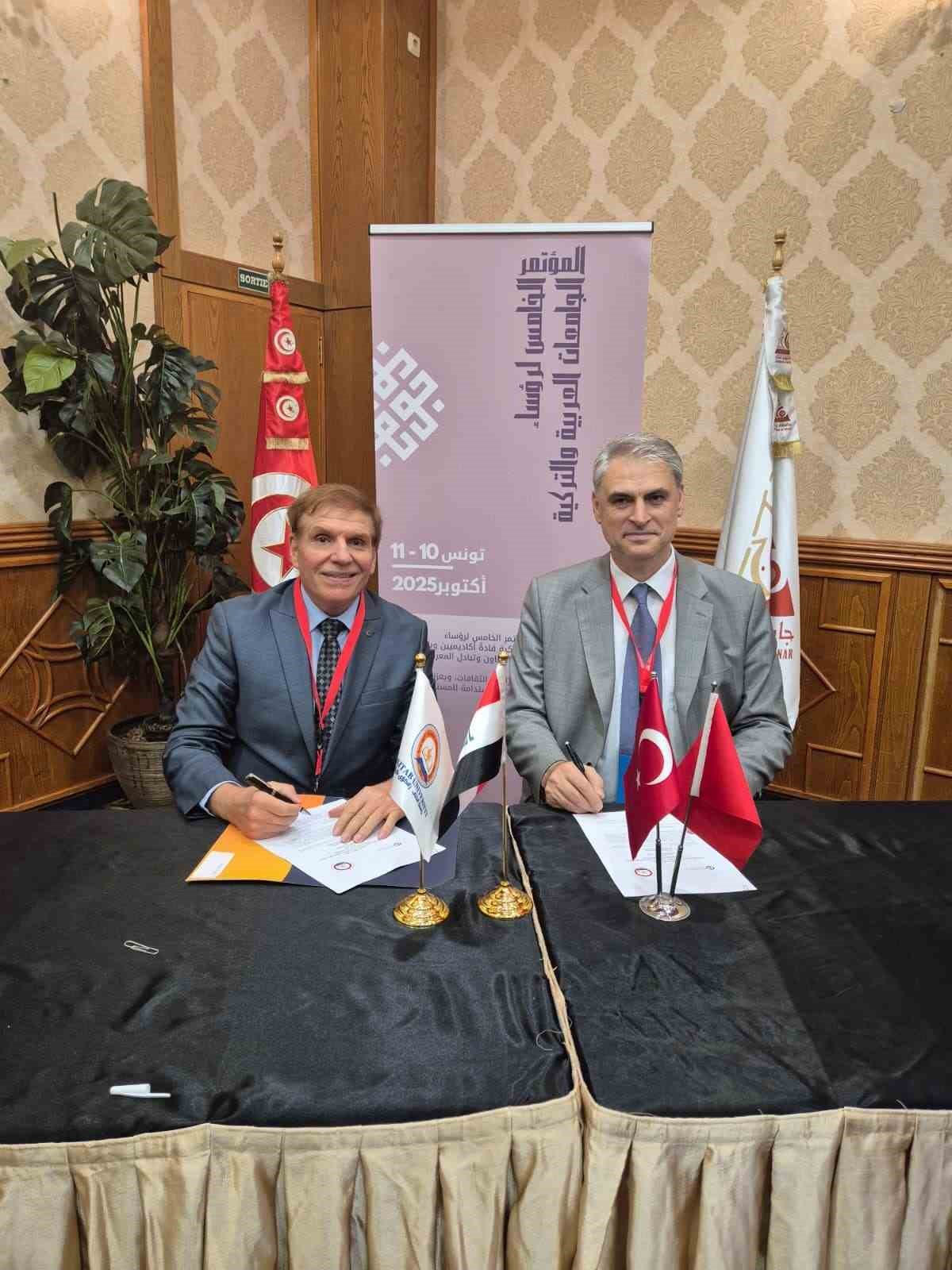 Anadolu &Uuml;niversitesi &rsquo;5. T&uuml;rk-Arap &Uuml;niversiteleri Kongresi&rsquo;nde uluslararası iş birliklerini g&uuml;&ccedil;lendirdi
