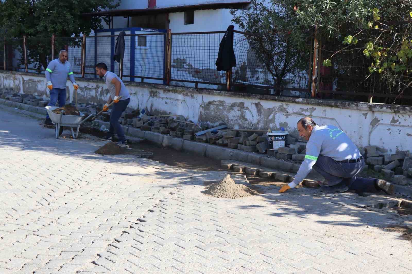 Nazilli’de yol yenileme çalışmalarına hız verildi
