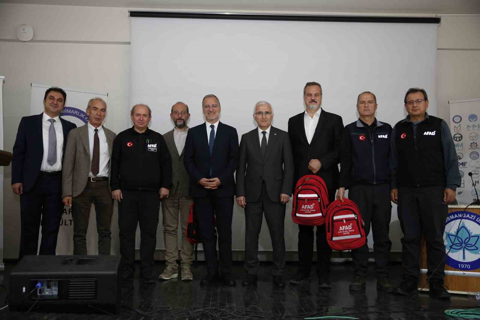 ’13 Ekim Uluslararası Afet Risklerinin Azaltılması Günü’ paneli düzenlendi