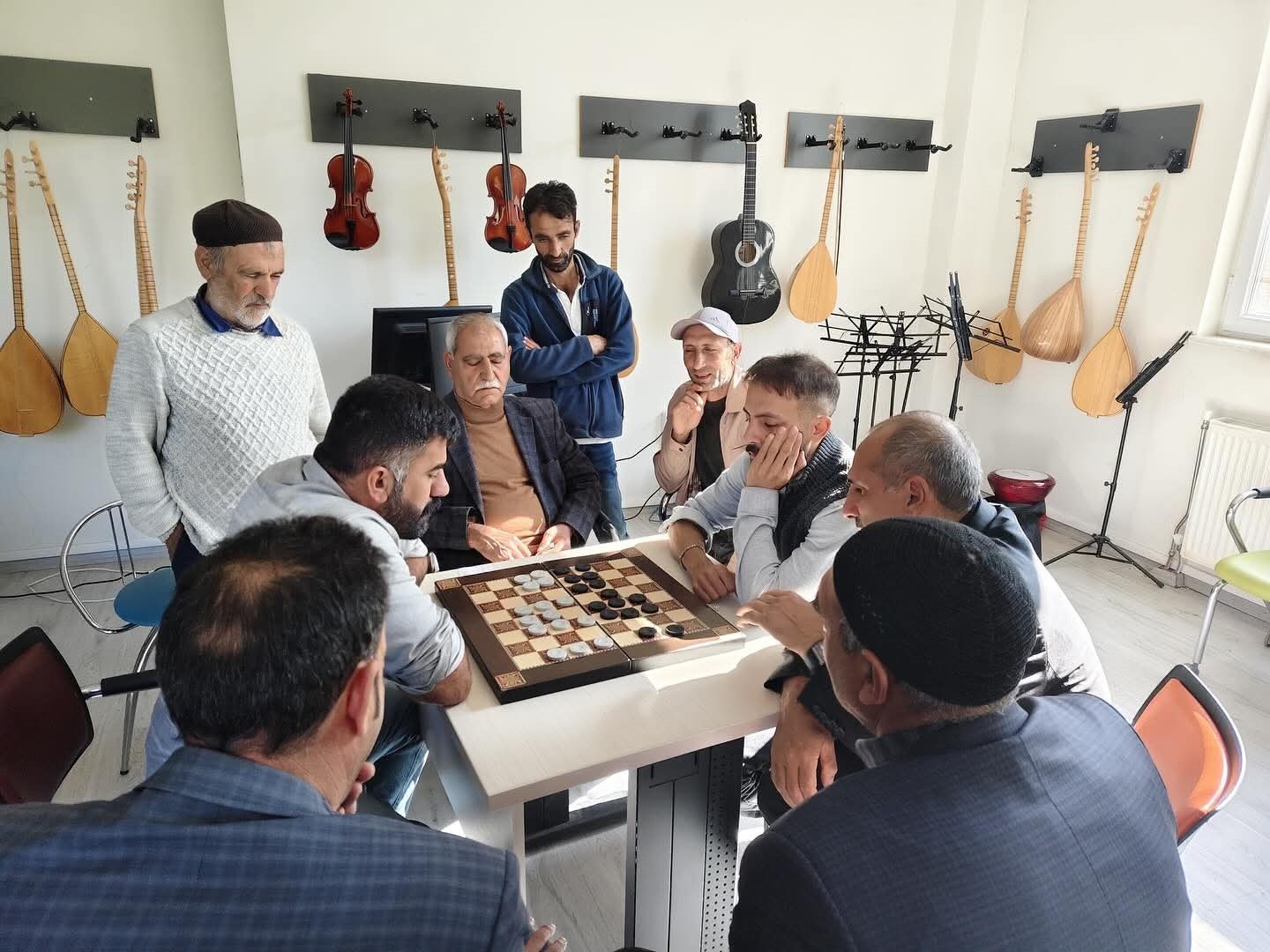 Arıcak’taki Dama Turnuvası’nda  yarı final heyecanı
