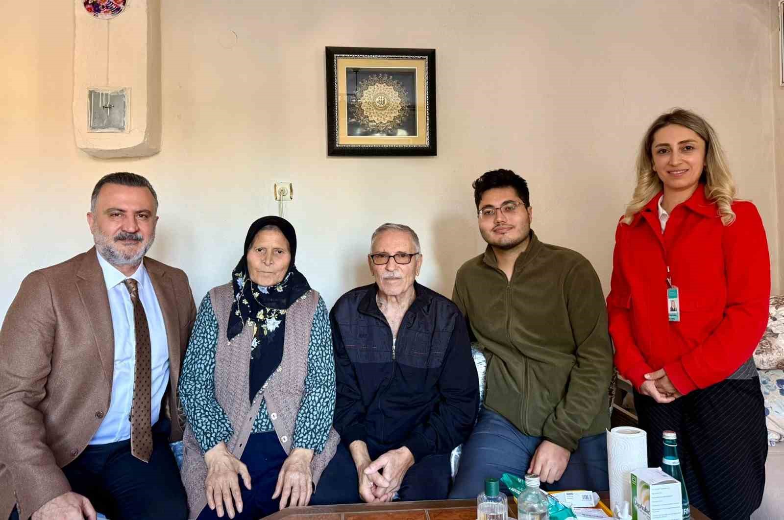 Akşehir&rsquo;de evde sağlık hizmetine g&ouml;n&uuml;l dokunuşu
