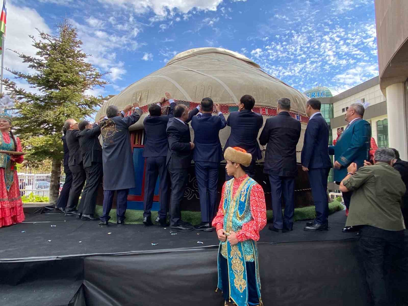 TÜRKSOY’da ‘Hazar’ın İncisi Kazak Otağı’ açılışı gerçekleşti
