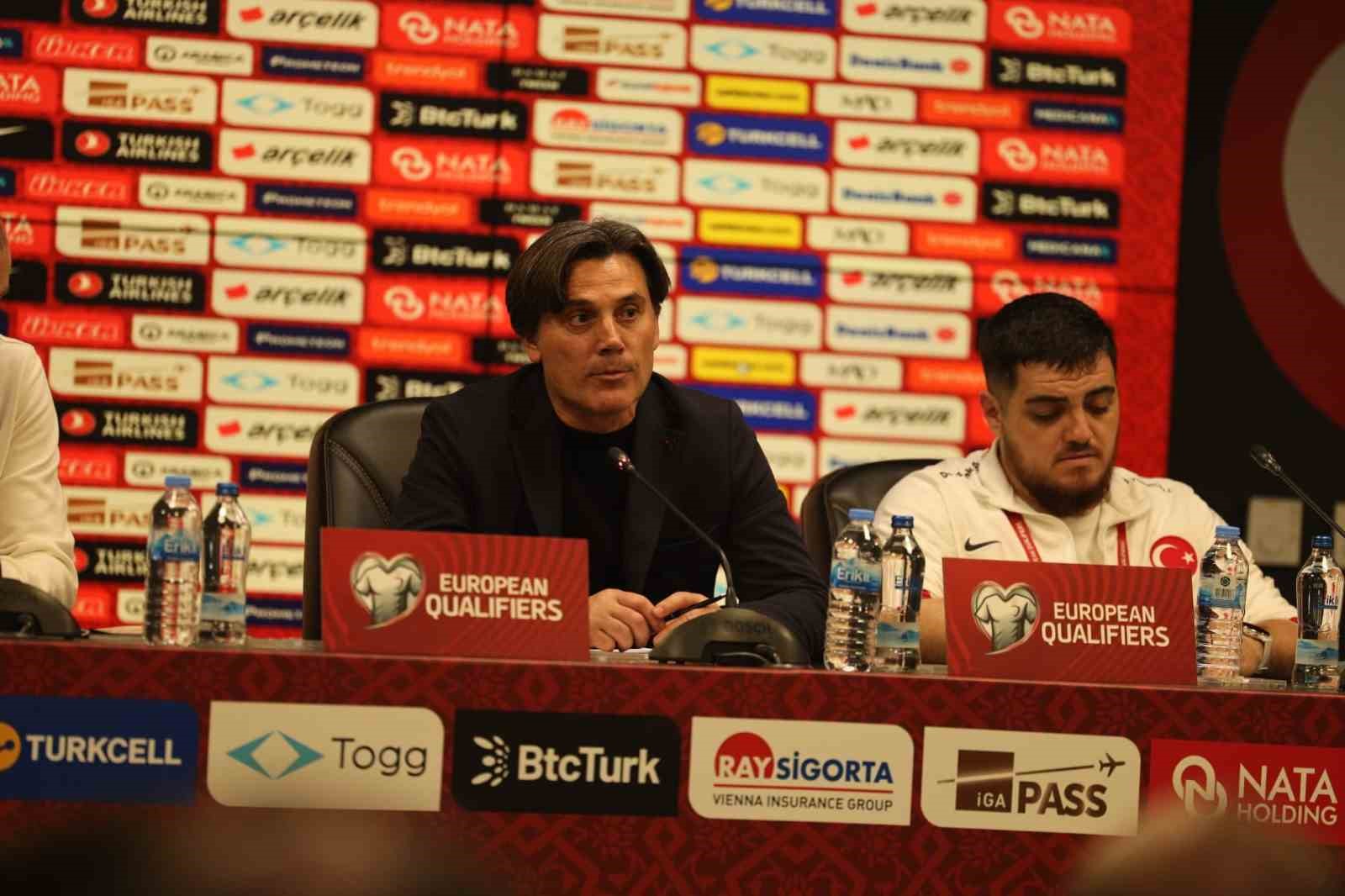 Vincenzo Montella: "İlk yarıda ma&ccedil;ı bitirmek beni mutlu etti"
