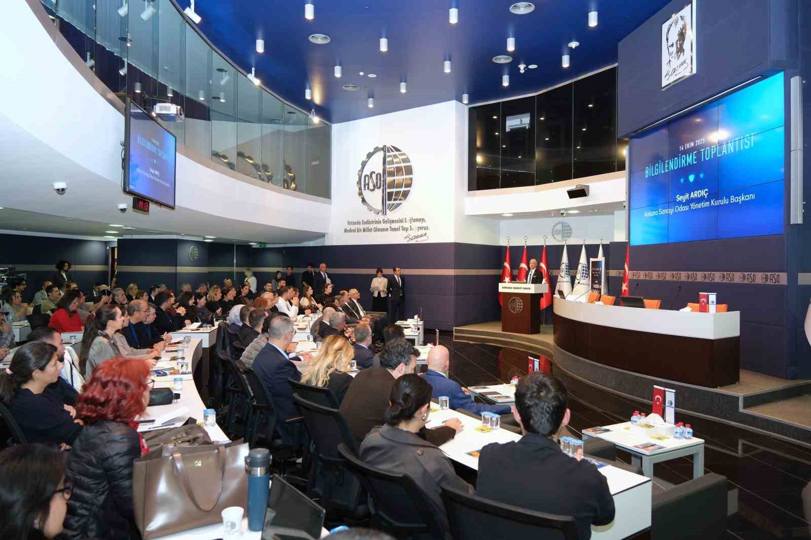 ASO Başkanı Ardıç: "Dünya artık sadece ne kadar ürettiğimizle değil, nasıl ürettiğimizle ilgileniyor"
