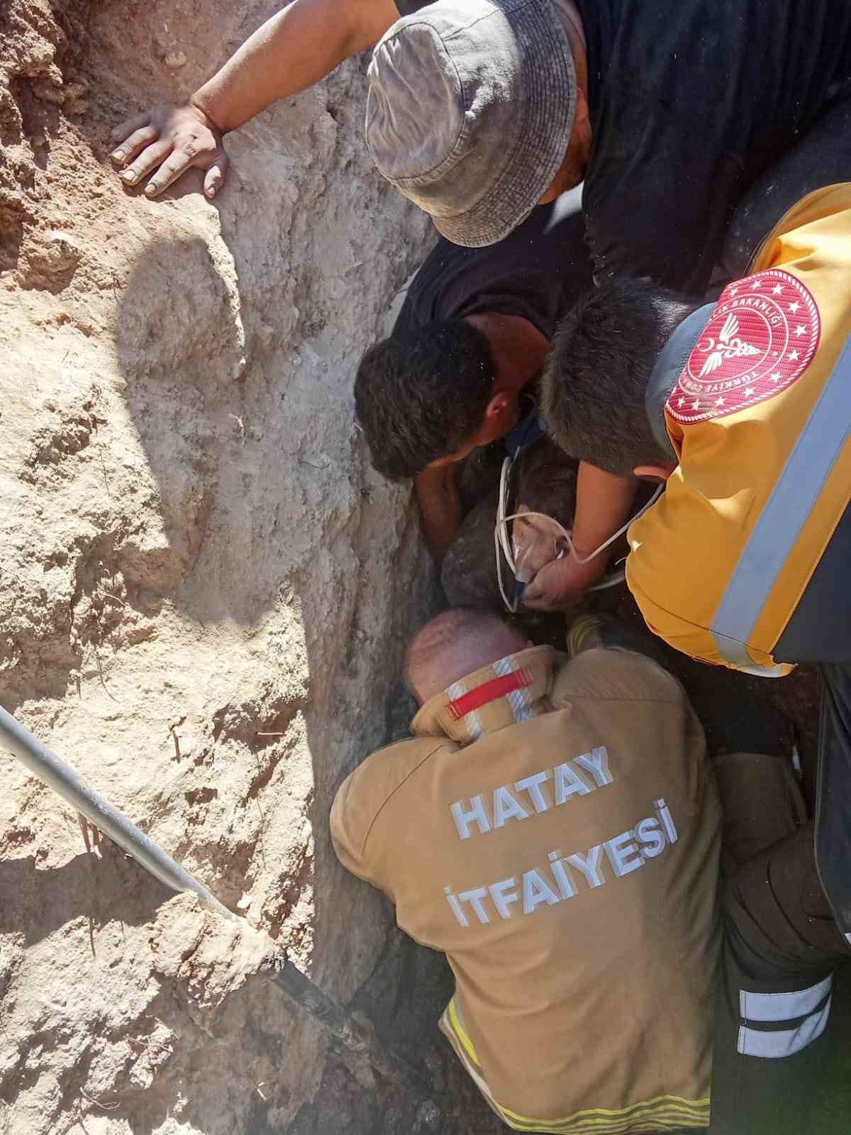 Şantiye alanında yaşanan göçükte can pazarı