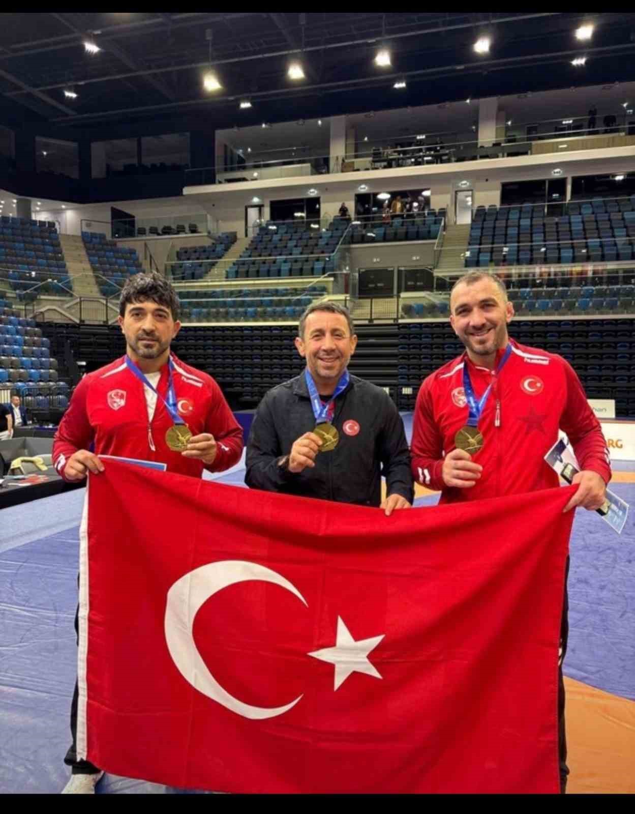 Uluslararası g&uuml;reş şampiyonalarında BAR&Uuml; başarısı
