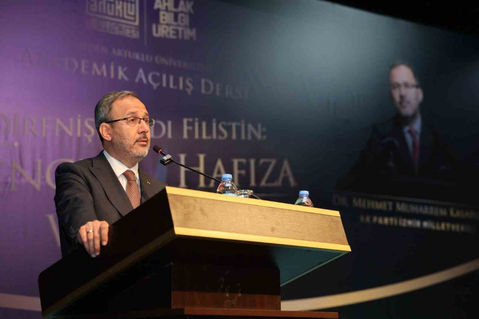 AK Parti’li Kasapoğlu: "Filistin davası, insanlık onurunun davasıdır"
