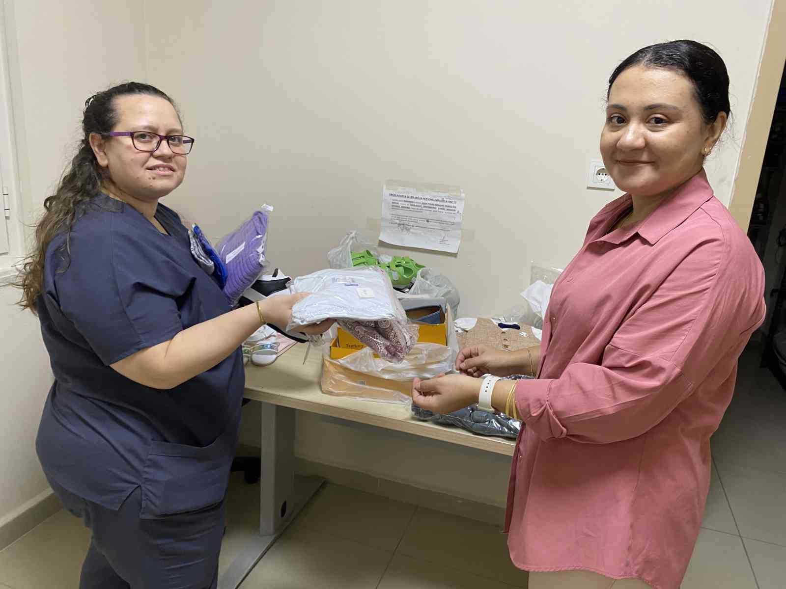 Alaşehir Kızılay’dan Devlet Hastanesi Sosyal Marketine 600 kalem yardım
