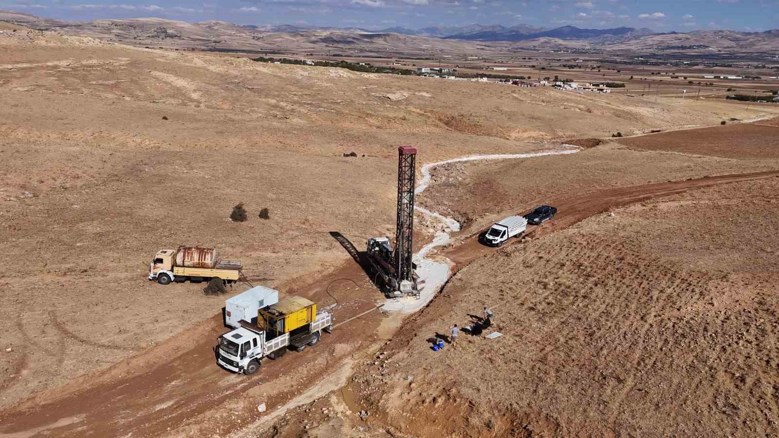 Karınca köyünde  sondaj çalışmaları tamamlandı
