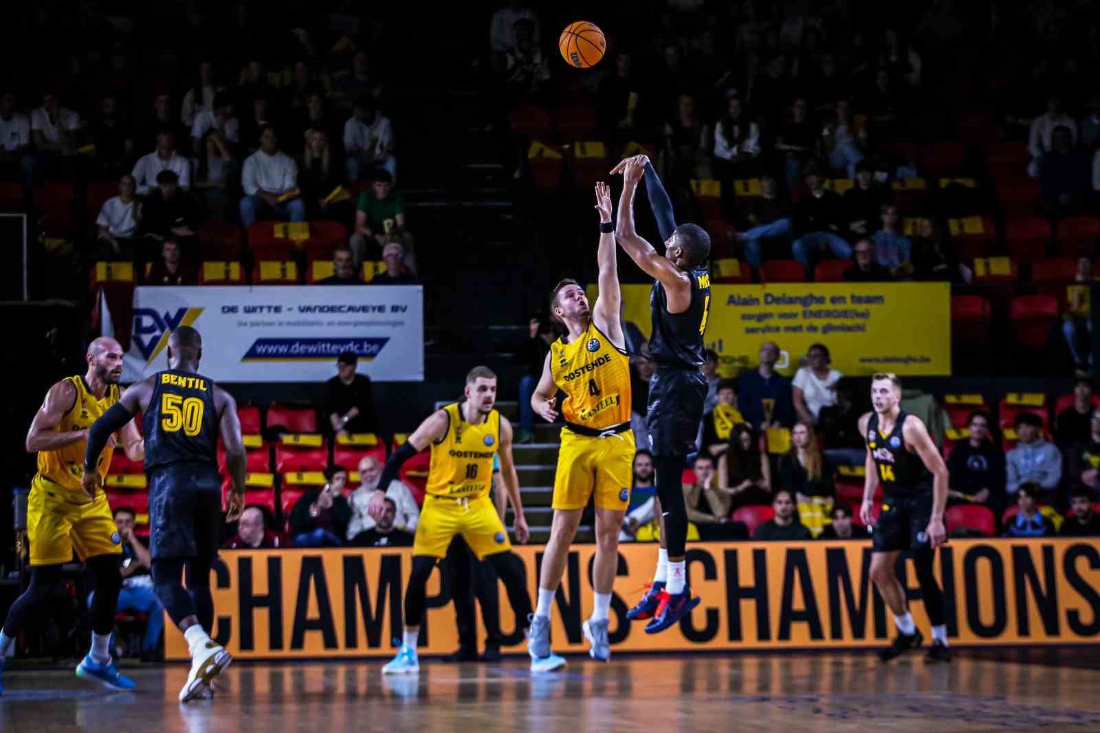 MSK Erkek Basketbol Takımı Avrupa&rsquo;daki ilk galibiyetini kazandı
