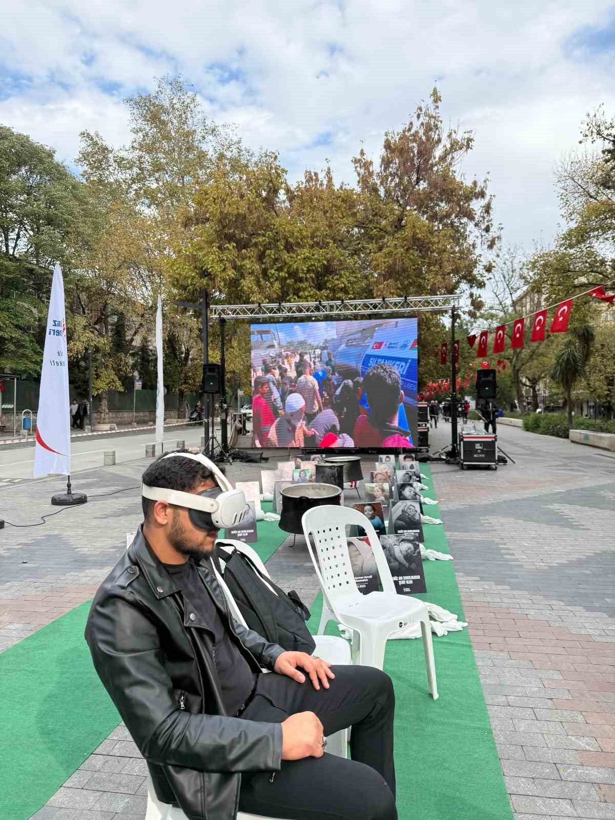 "Gazze’ye Açılan Kapı Küçükkefenler Sergisi"nde Gazze’nin dramı gözler önüne serildi