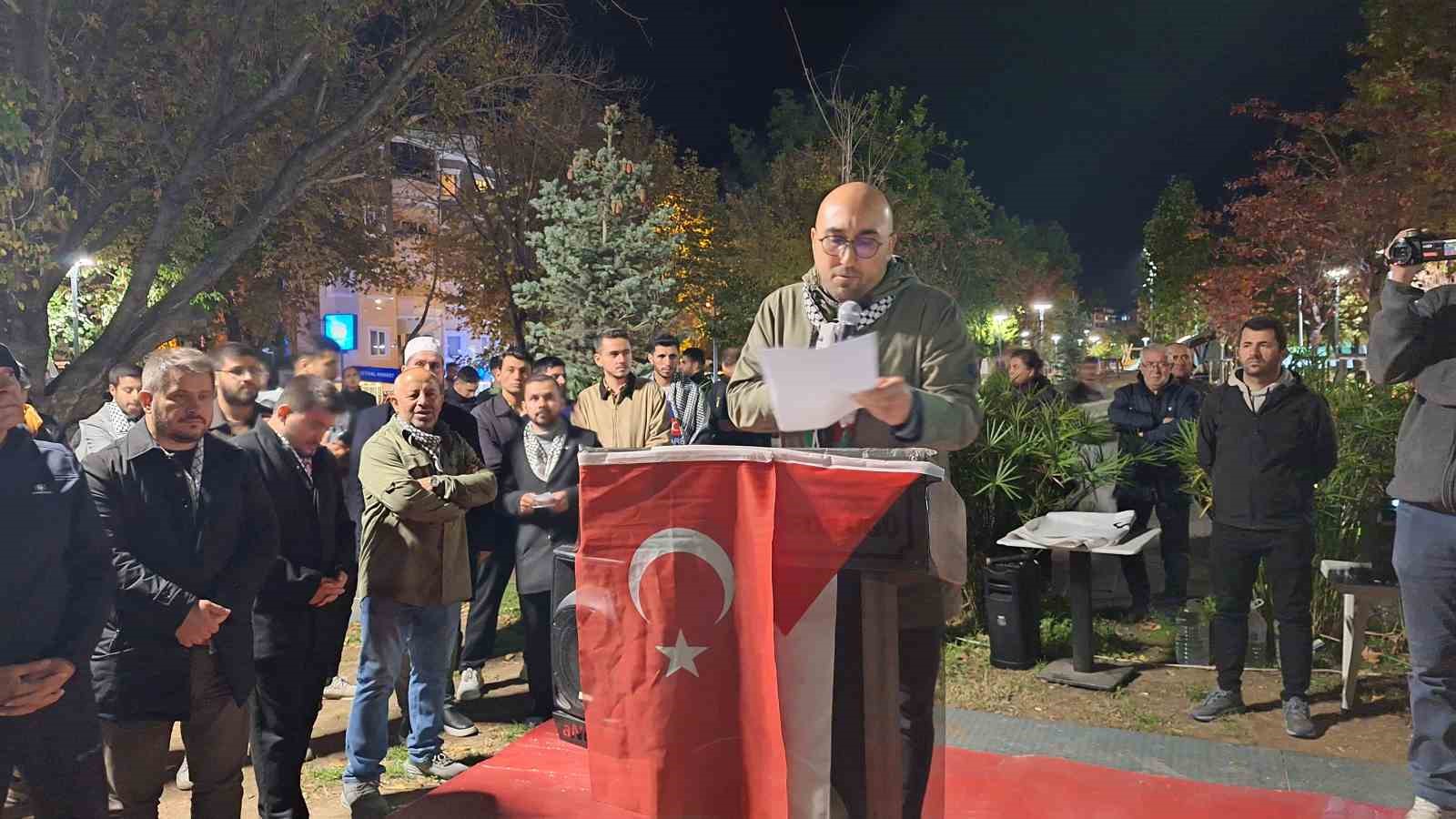 Kırklareli’nden Gazze’ye destek yürüyüşü