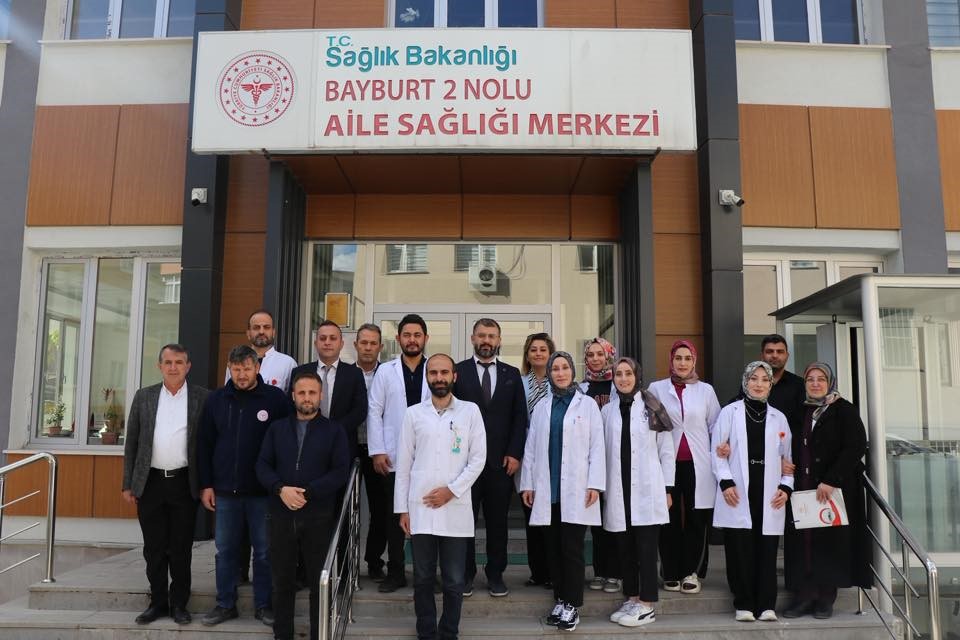 Bayburt’ta birinci basamak sağlık hizmetleri incelendi