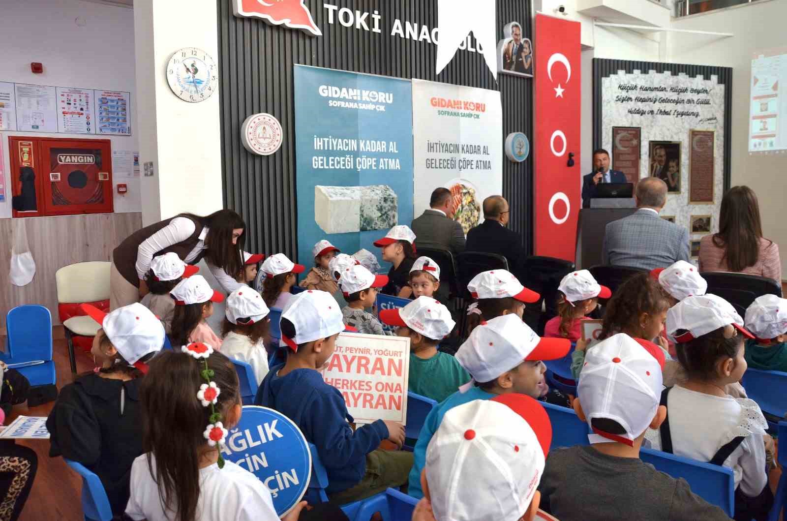 Denizli’de Dünya Gıda Günü miniklerle kutlandı
