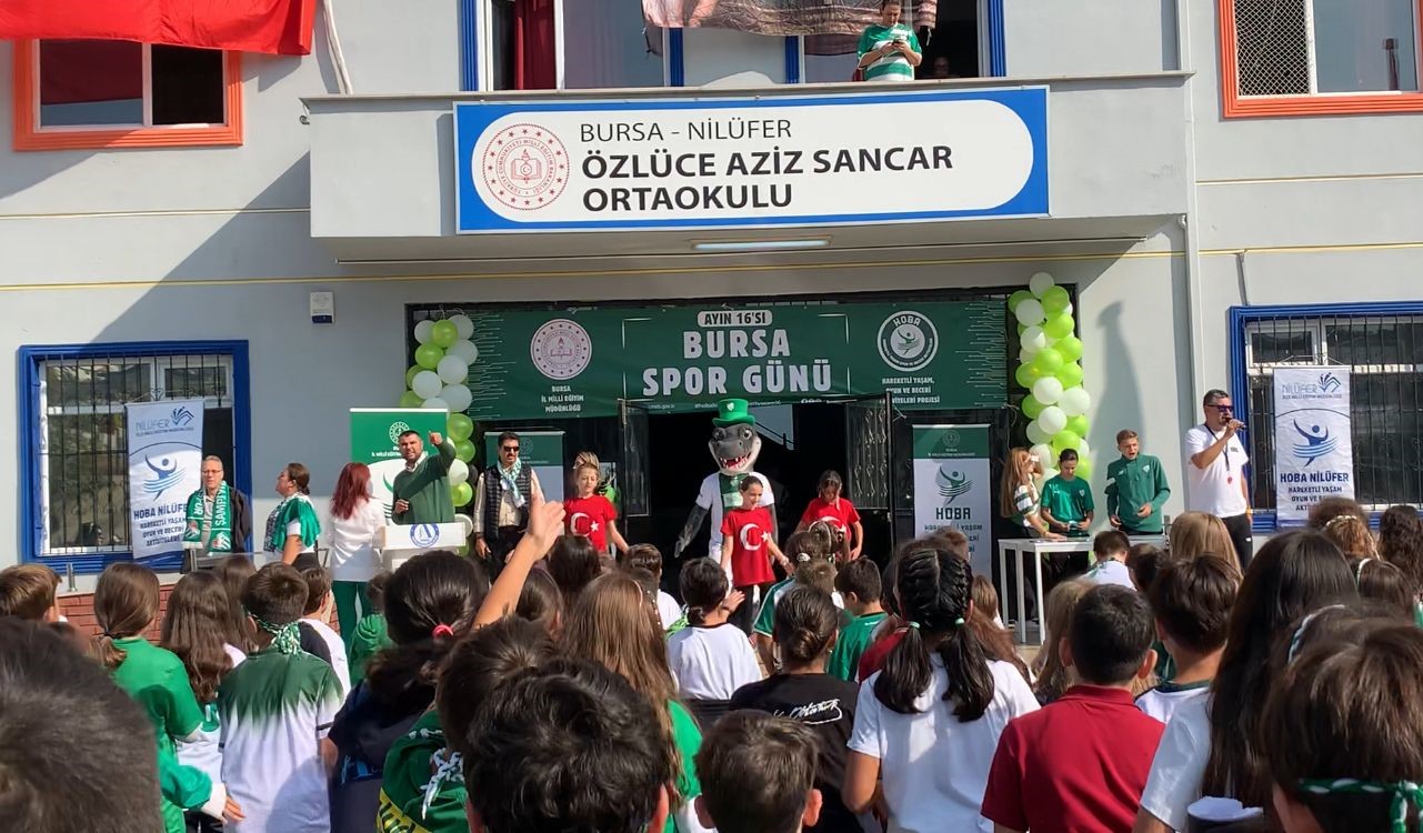 "Spor g&uuml;n&uuml;" Etkinlikleri Bursaspor ile başladı
