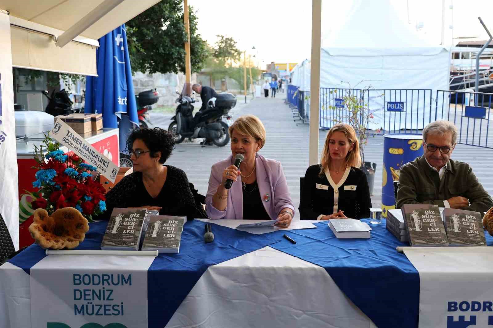 Bodrum’un mavi belleği kitaplarla yaşatılıyor
