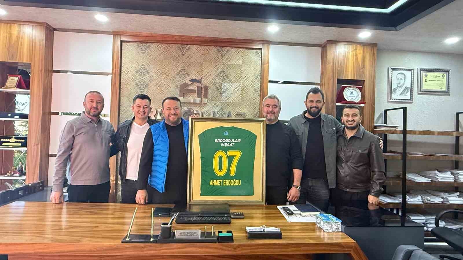 Korkuteli Belediyespor&rsquo;un 2025-2026 sezonu ana sponsoru Erdoğdular İnşaat oldu
