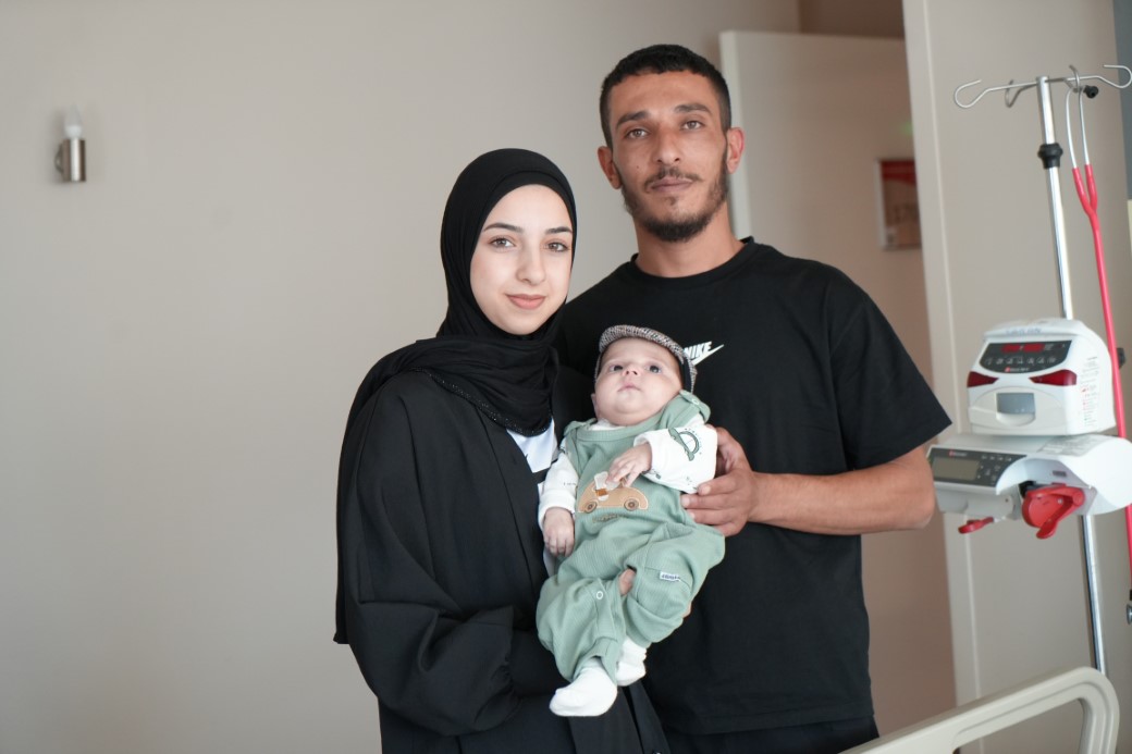 10 aylık Mahmoud’un Filistin’den Antalya’ya zorlu karaciğer nakil yolculuğunda mutlu son