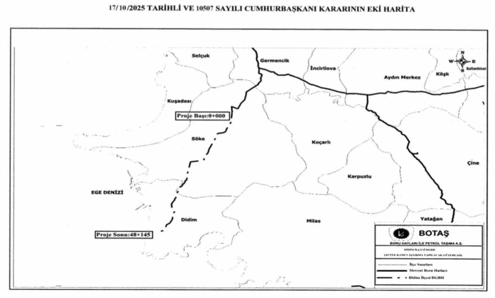 Didim&rsquo;e doğalgaz m&uuml;jdesi, proje resmen onaylandı
