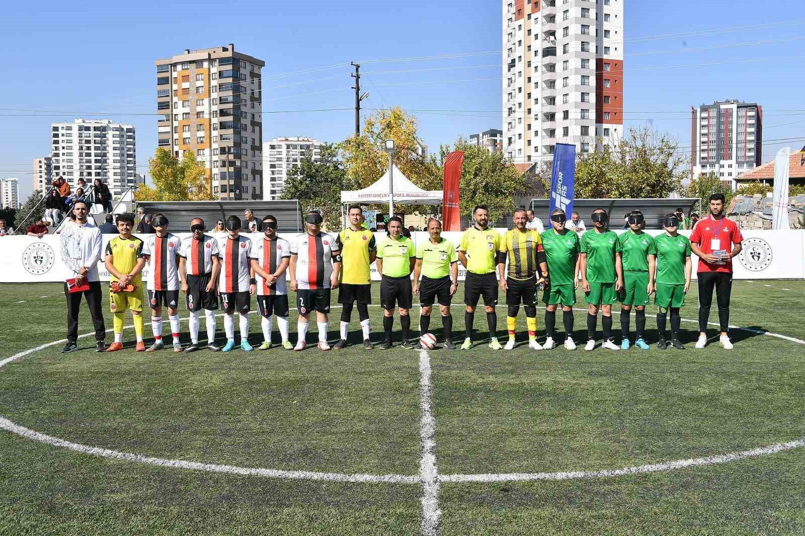 Kayseri G&ouml;rme Engelliler SK şampiyon oldu
