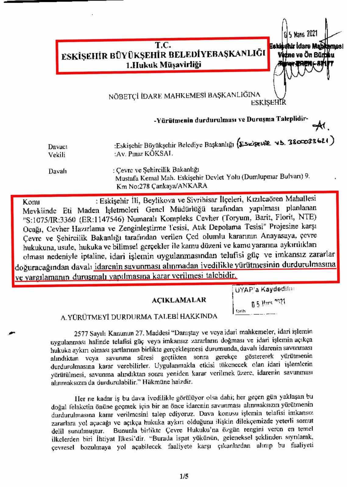 AK Parti İl Başkanı Albayrak: "Eskişehir’de CHP’nin ikiyüzlü ve engelci zihniyeti bir kez daha sahnede"
