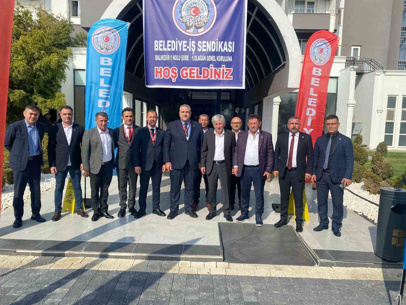 Belediye-İş Sendikasında Başkanlığa Hüseyin Pastal seçildi
