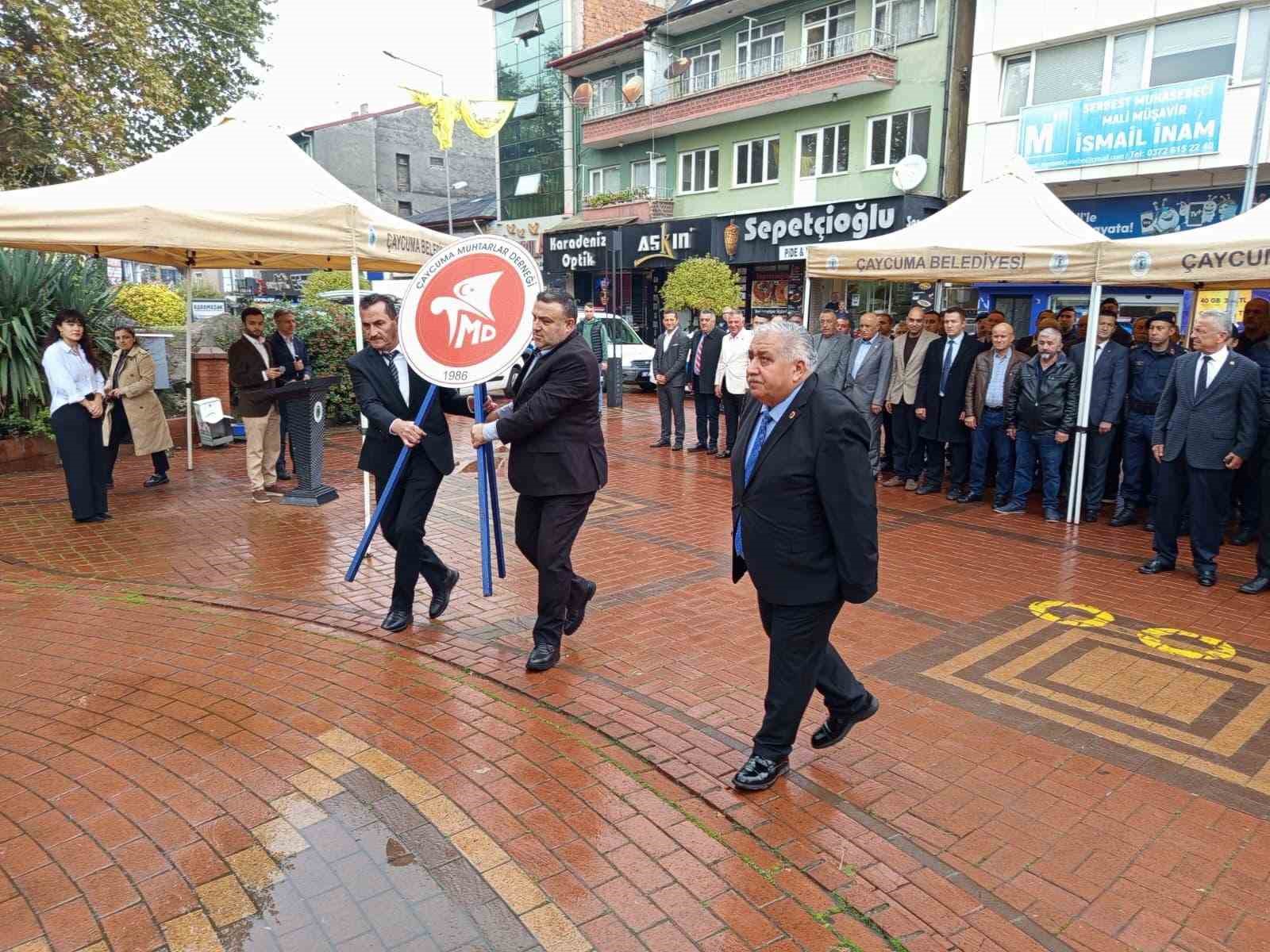 &Ccedil;aycuma&rsquo;da Muhtarlar G&uuml;n&uuml; kutlanarak kahvaltıda bir araya geldiler
