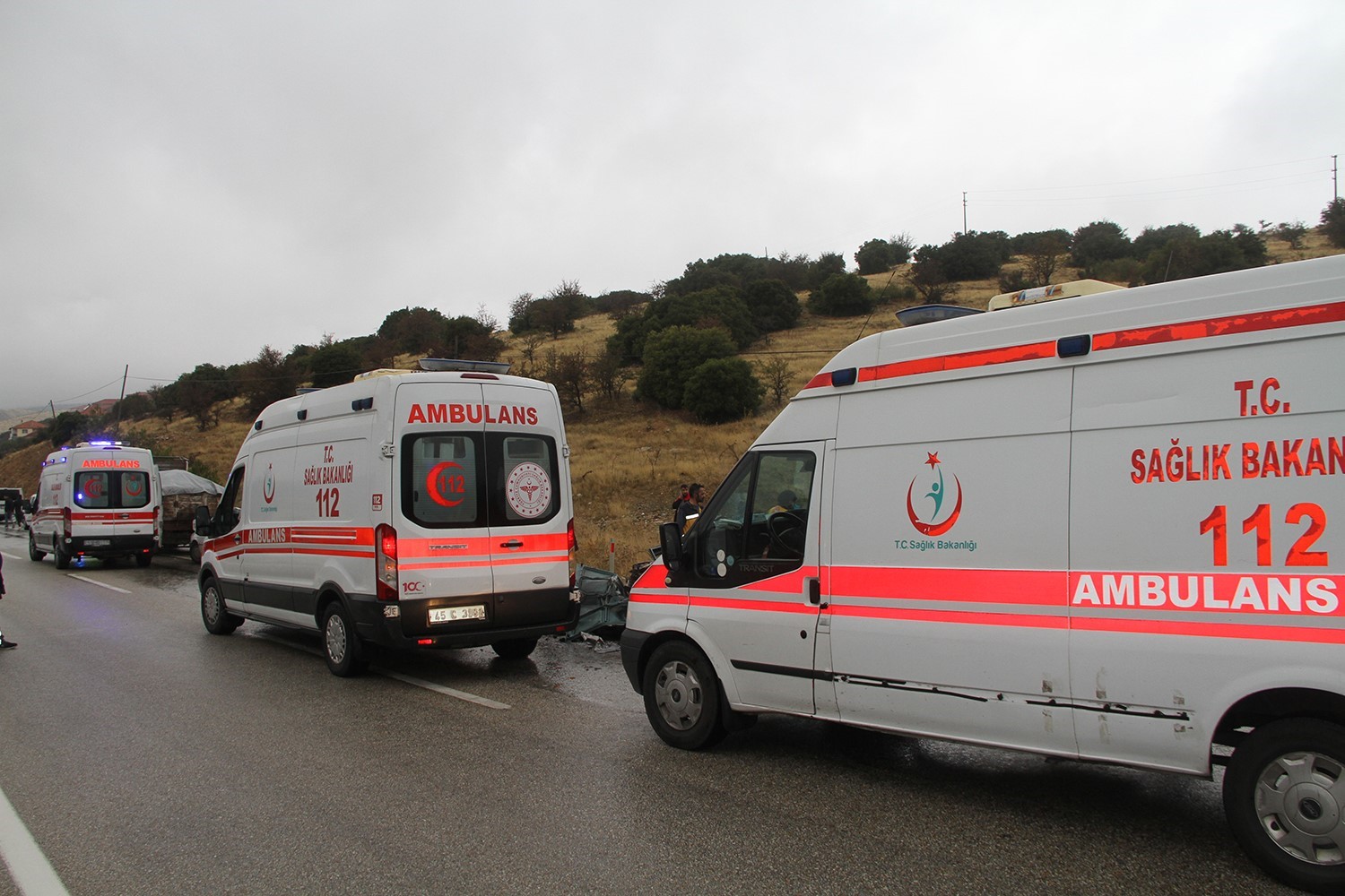 Manisa’da yağmur kazayı da beraberinde getirdi: 1 bebek öldü, 5 kişi yaralandı