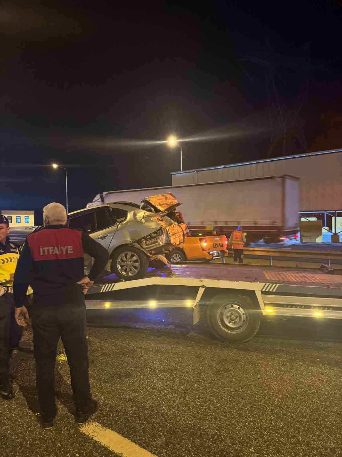 Osmaniye&rsquo;de otomobil takla attı: 1 yaralı
