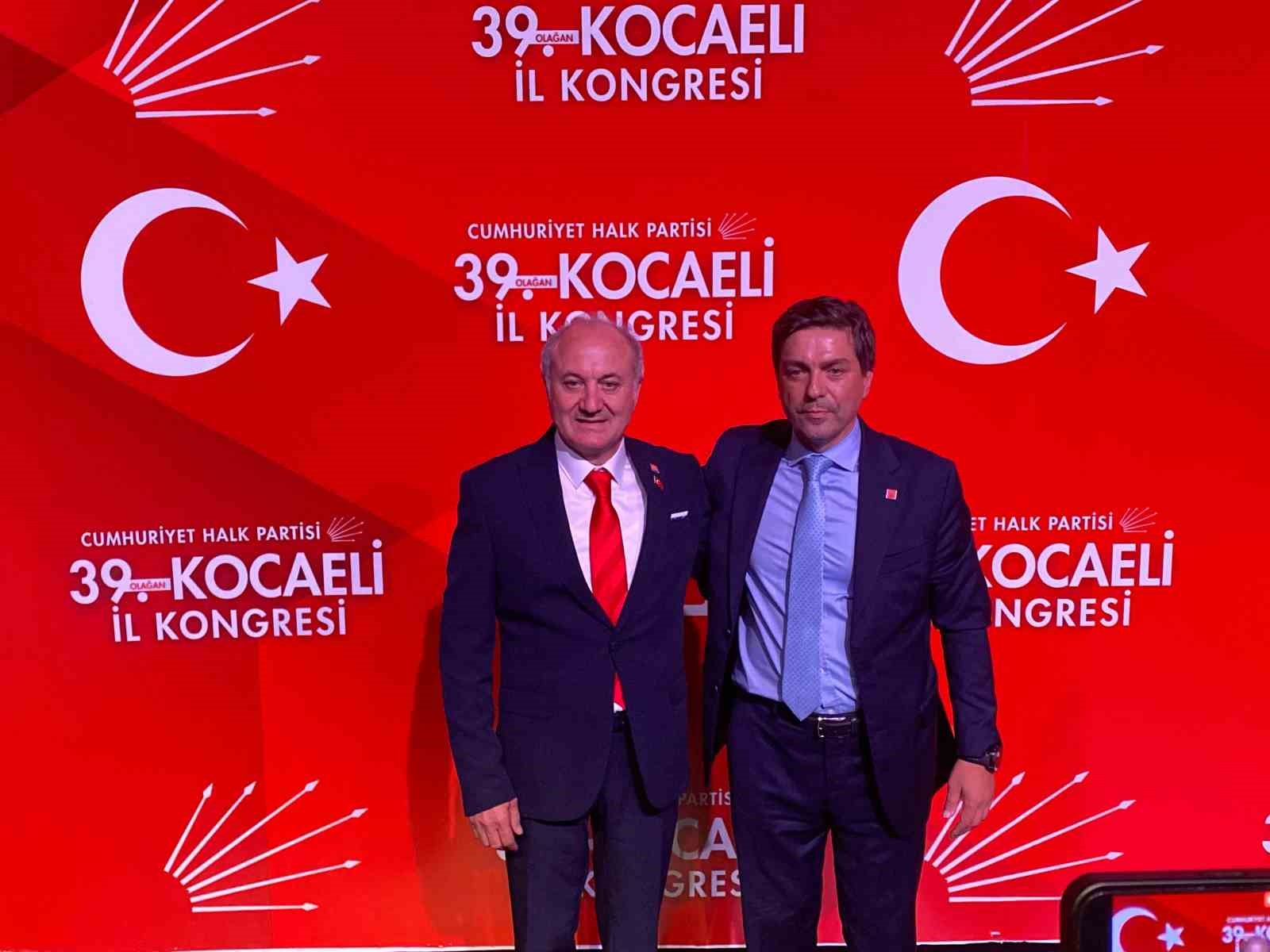 CHP Kocaeli’de yeni il başkanı Erdem Ercan oldu
