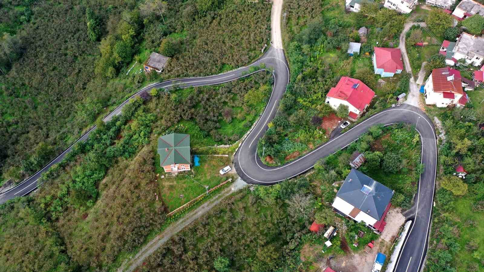 Ordu’da yolların standardı yükseliyor