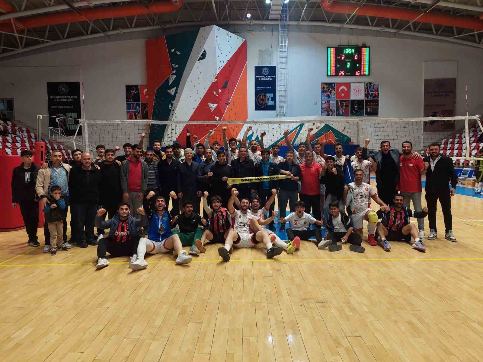 Muş Lalezar Spor ilk maçında 3 puan kazandı
