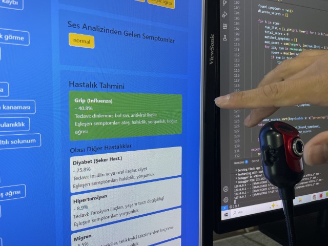 Yapay zeka destekli sanal doktor, sesi dinliyor, yüzü okuyor ve hastalığı buluyor