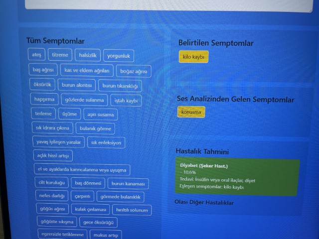 Yapay zeka destekli sanal doktor, sesi dinliyor, yüzü okuyor ve hastalığı buluyor