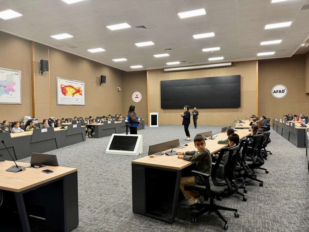 Elazığ’da öğrencilere afet farkındalık eğitimi