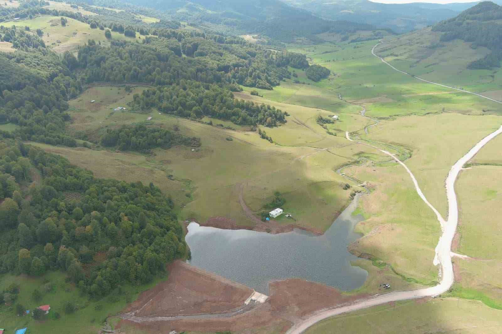 Ordu’da 68. gölet tamamlandı