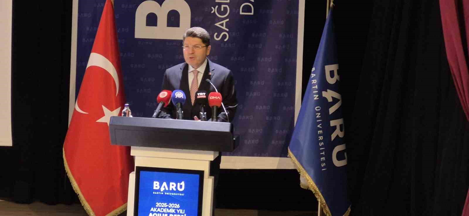 Adalet Bakanı Tunç’tan üniversite öğrencilerine: "Gazze" dersi
