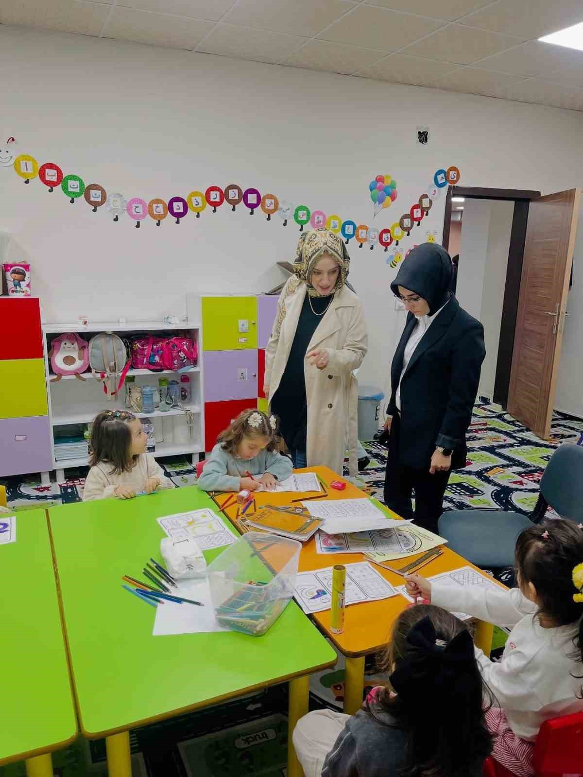 Dertlioğlu’ndan Kur’an Kurslarına ziyaret