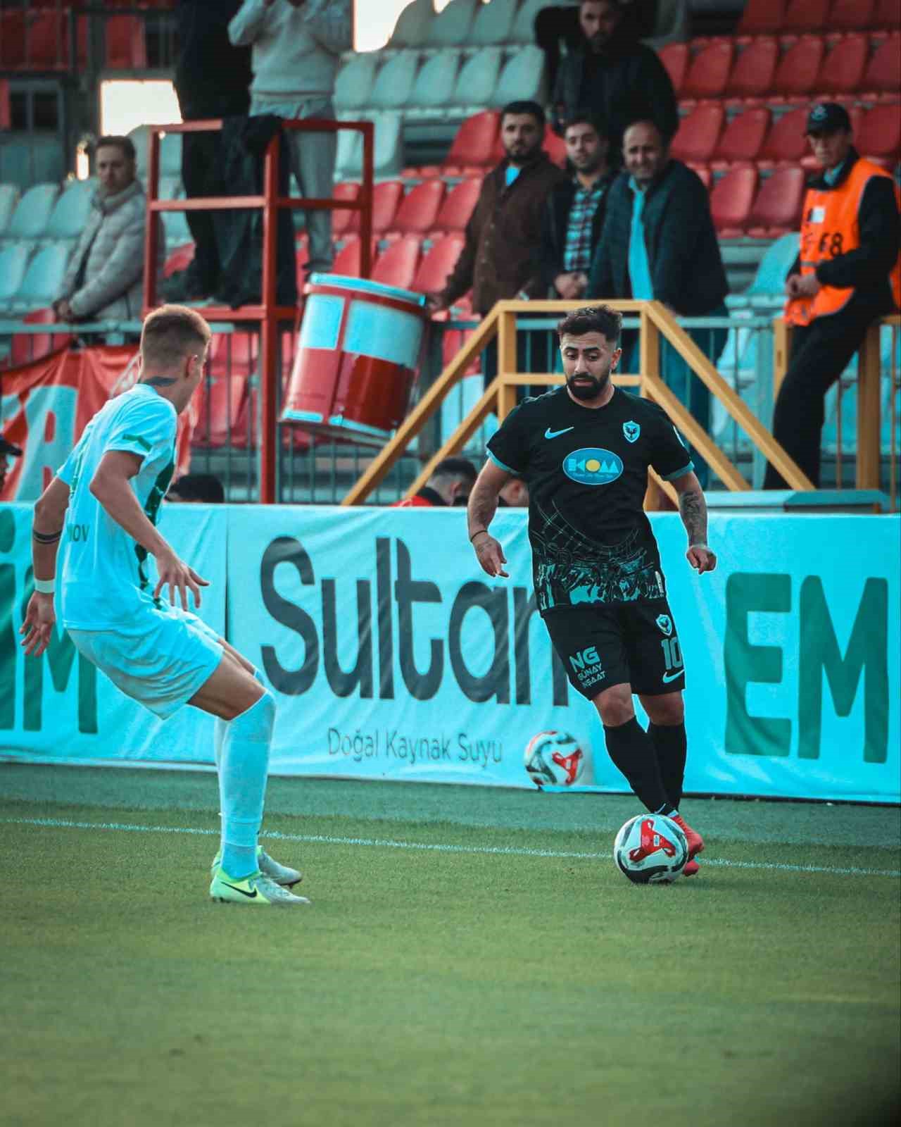 Trendyol 1. Lig: Serik Belediyespor: 1 - Amed Sportif Faaliyetler: 2
