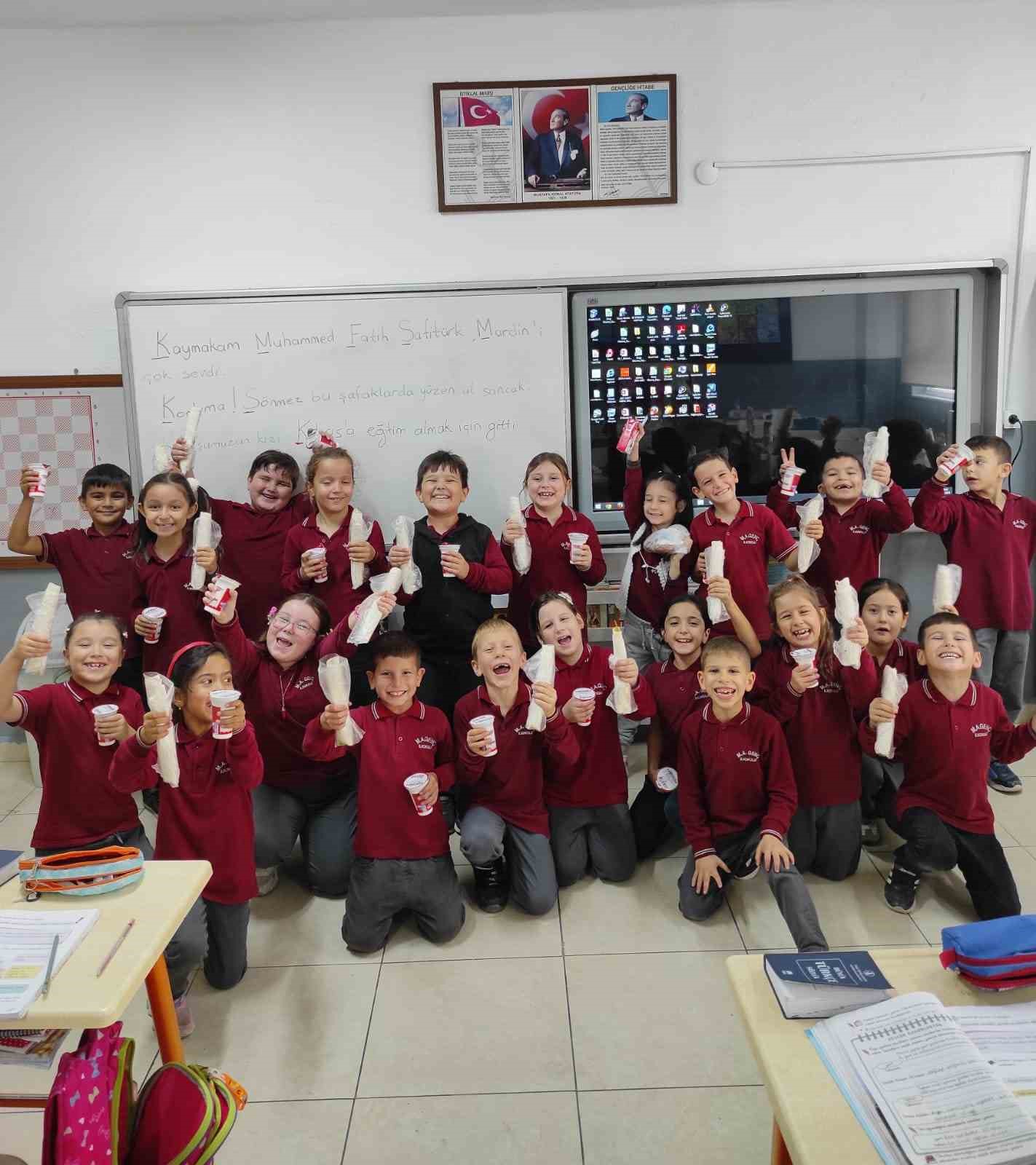 Mehmet Ahmet Genç İlkokulu’ndan öğrencilere çiğköfte sürprizi
