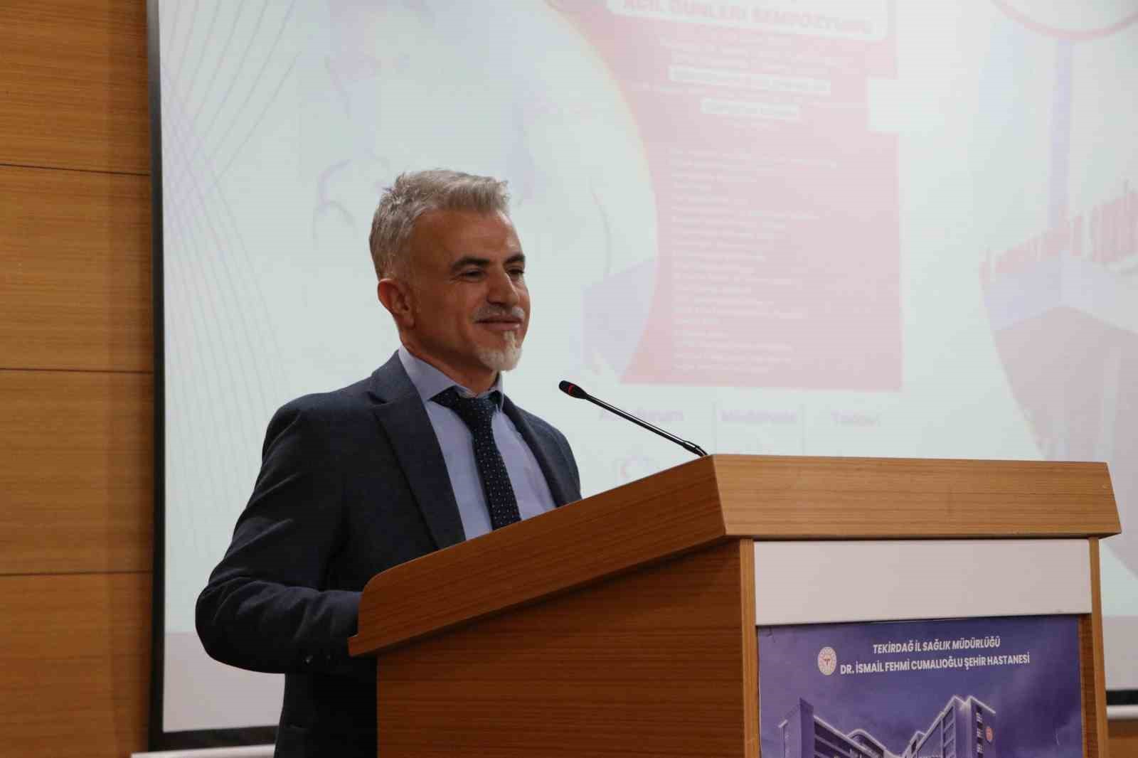 Tekirdağ’da Acil Günleri Sempozyumu düzenlendi
