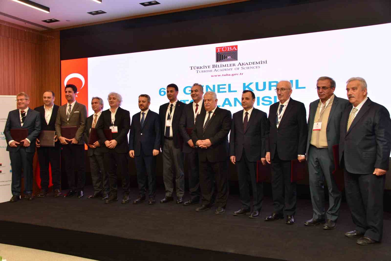 Prof. Dr. Ömer Özkan’a TÜBA Şeref Üyeliği beratı takdim edildi