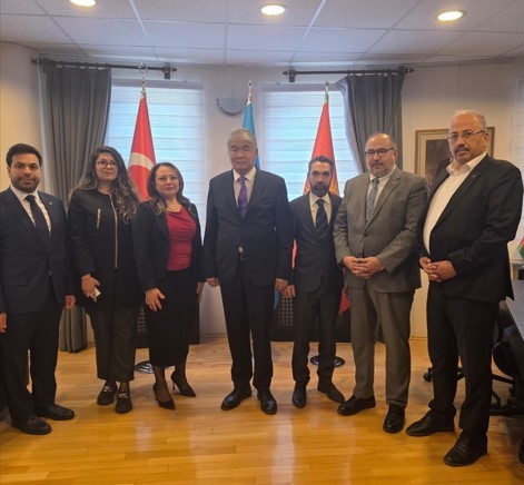 SATKOF Başkanı Bay’dan Sultan Raev’e ziyaret