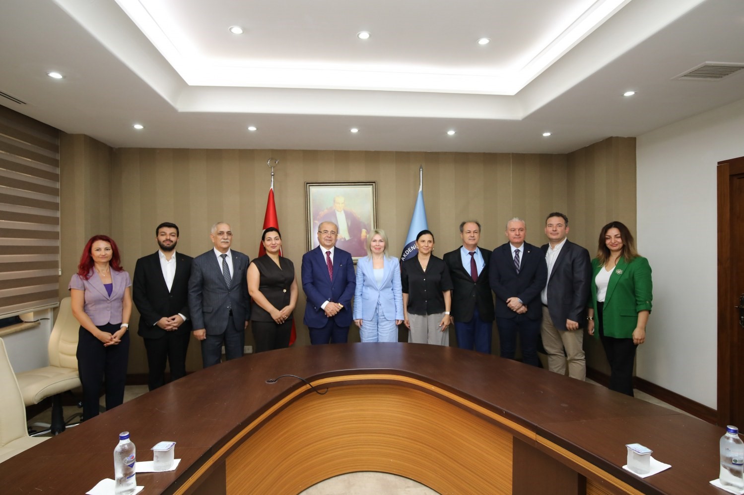 Akdeniz Üniversitesi ile Azerbaycan İdman Akademisi arasında iş birliği
