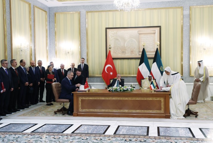 Türkiye ile Kuveyt arasında 4 anlaşma imzalandı