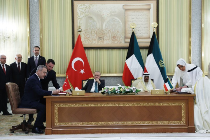 Türkiye ile Kuveyt arasında 4 anlaşma imzalandı