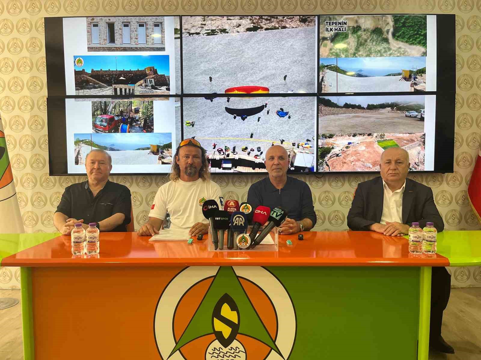 Alanyaspor’dan yamaç paraşütü faaliyetleri açıklaması
