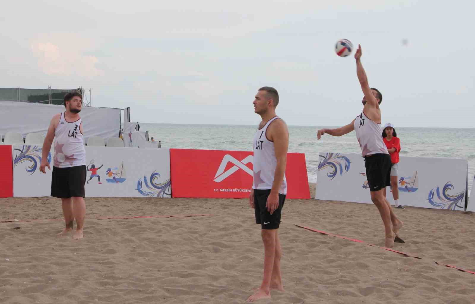 Mersin’de Dünya Bedensel Engelliler Plaj Oyunları’nda ilk gün tamamlandı
